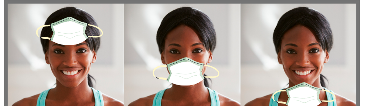 Máscara. Usar errado é não usar. Não usar é contaminar…